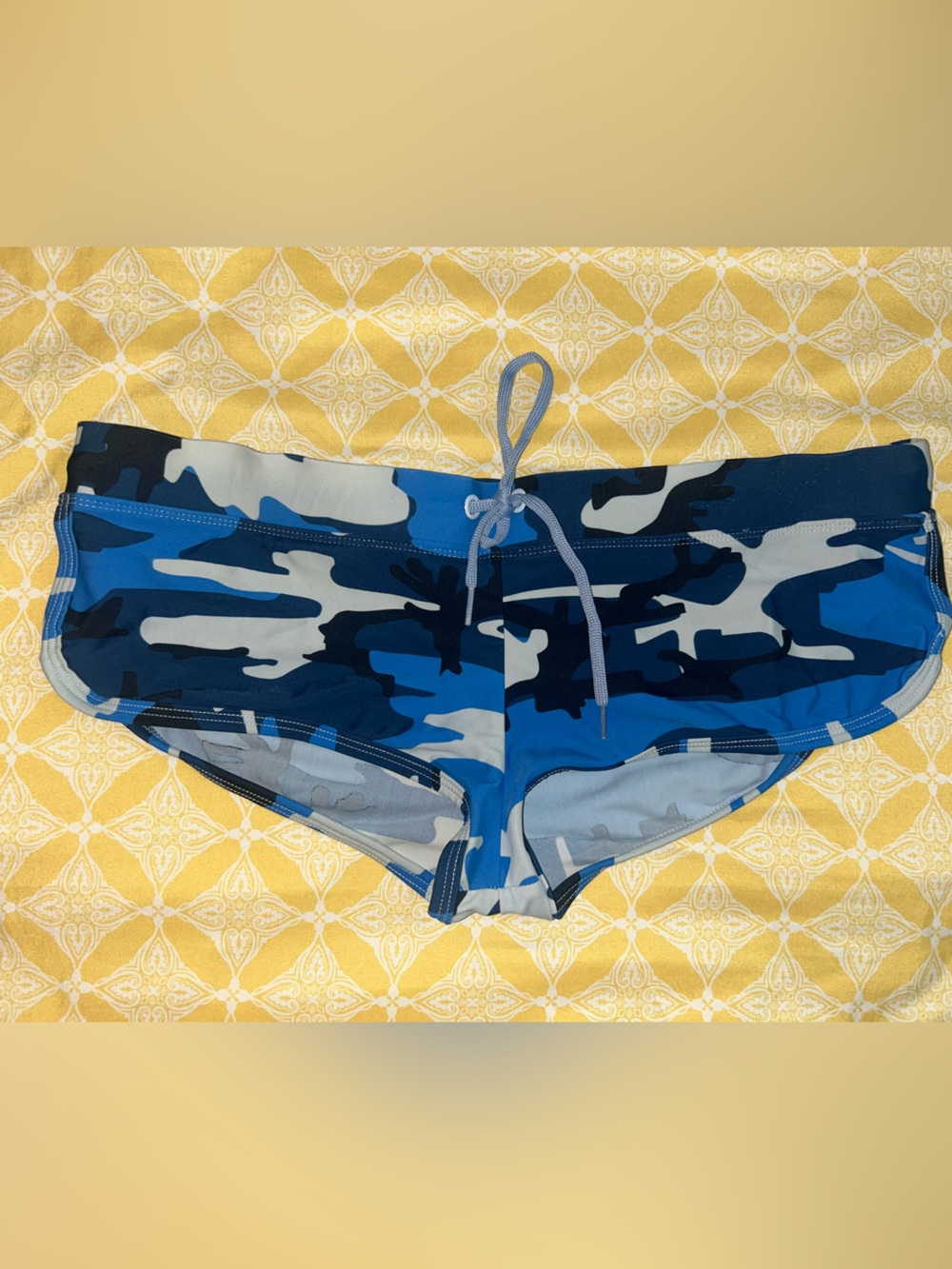 🌴Sporti Blue Camo Swim Bottoms - XL (2/$15 or 3/$20)